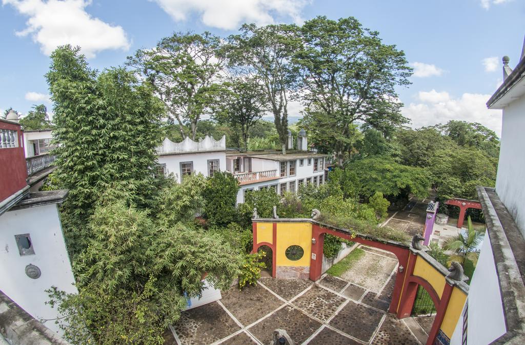 Hotel Hacienda Xico Inn Bagian luar foto