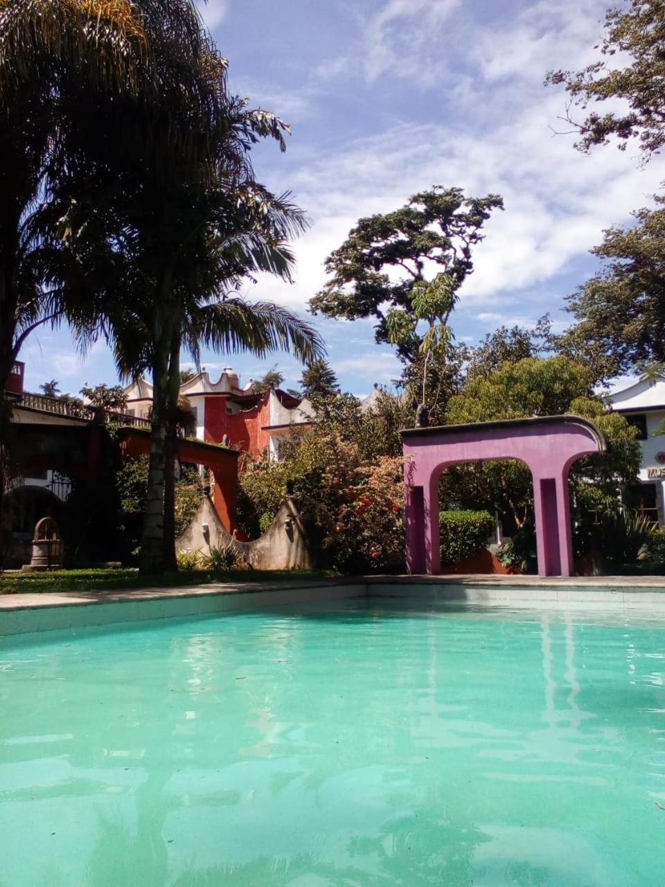 Hotel Hacienda Xico Inn Bagian luar foto